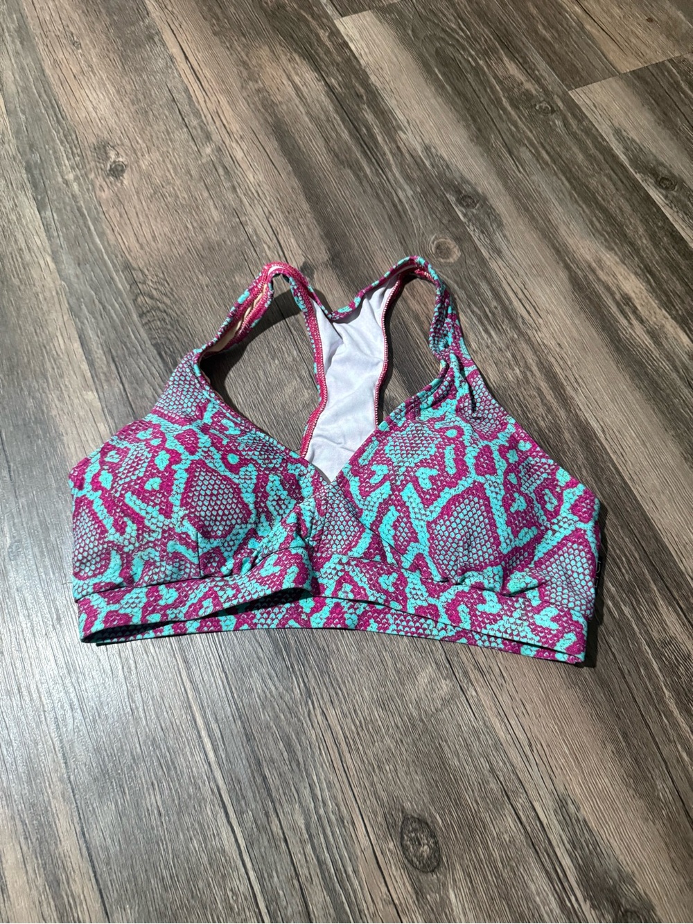 💙💜🐍 Lici by MCitelli Snake Print Sports Bra 🐍💜💙
